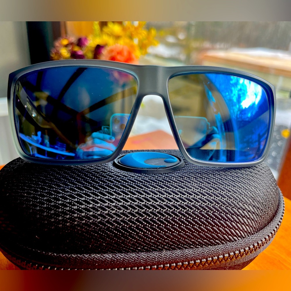 COPY - COPY - Costa  Del Mar Men’s Rincon Rectangular Polarized Sunglasses!